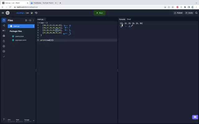 Calvin Huang - Python Matrixes