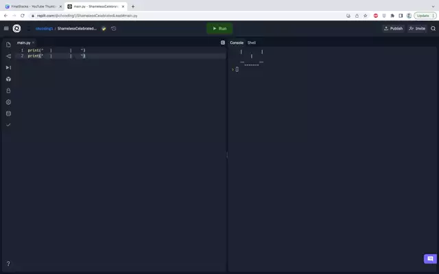 Python Exercises: Printing Smile