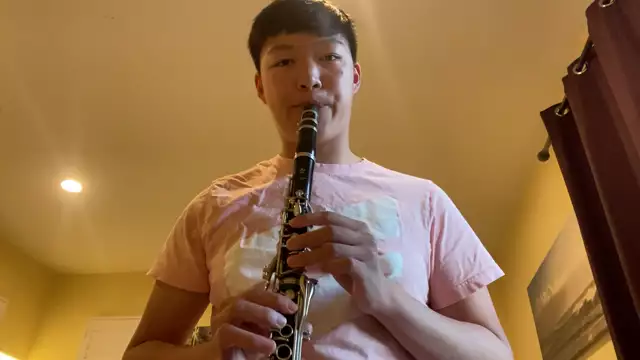 Clarinet - Concert Ab Major scale