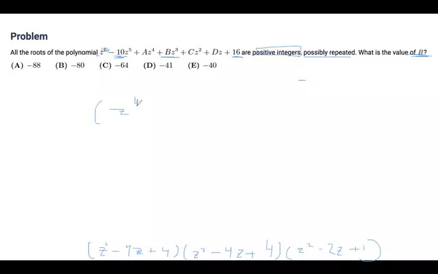 Math - 2021 AMC12A 12 By Calvin Huang