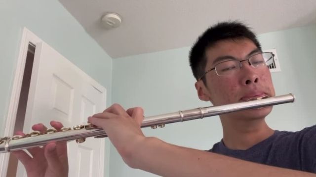 D♭ Major Scale on Flute - Aaron Luan