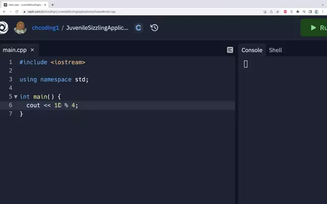 C++ Modular Arithmetic- Calvin Huang
