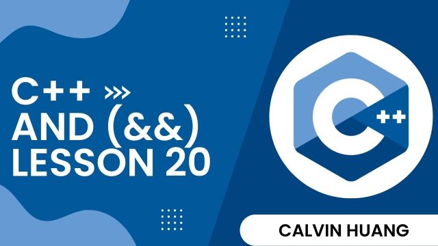 C++ And (&&) - Calvin Huang