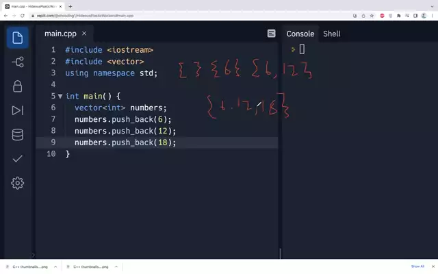 C++ Vectors - Calvin Huang