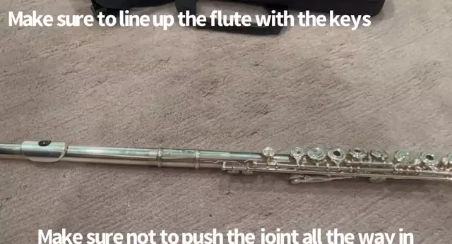 Flute - Assembling the Flute